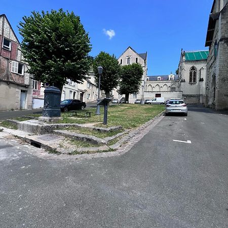 Le Badebec, Appt Dans Maison Typique Avec Jardin Prive Chinon Kültér fotó