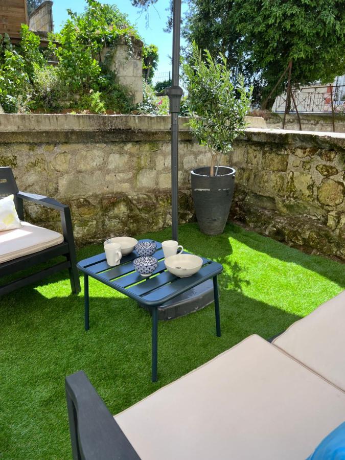 Le Badebec, Appt Dans Maison Typique Avec Jardin Prive Chinon Kültér fotó
