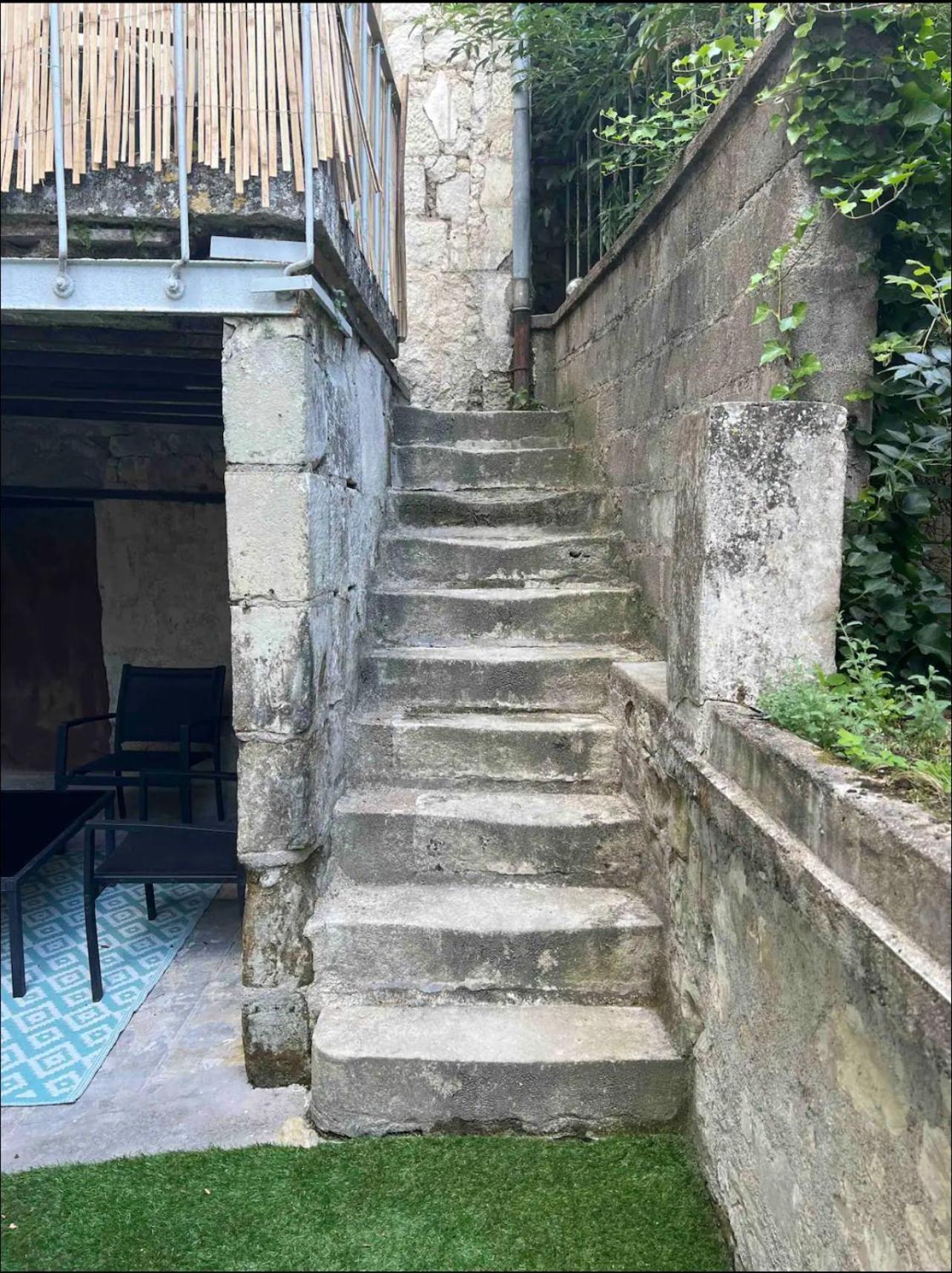 Le Badebec, Appt Dans Maison Typique Avec Jardin Prive Chinon Kültér fotó