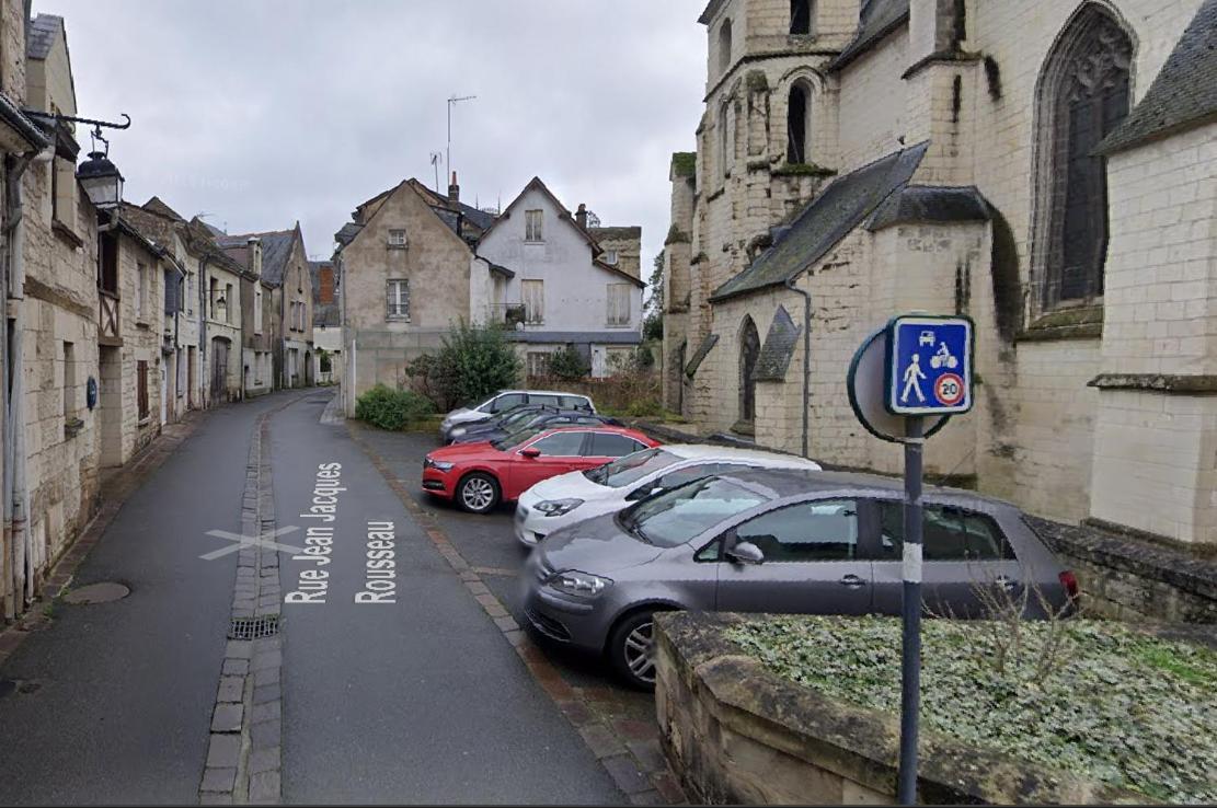 Le Badebec, Appt Dans Maison Typique Avec Jardin Prive Chinon Kültér fotó