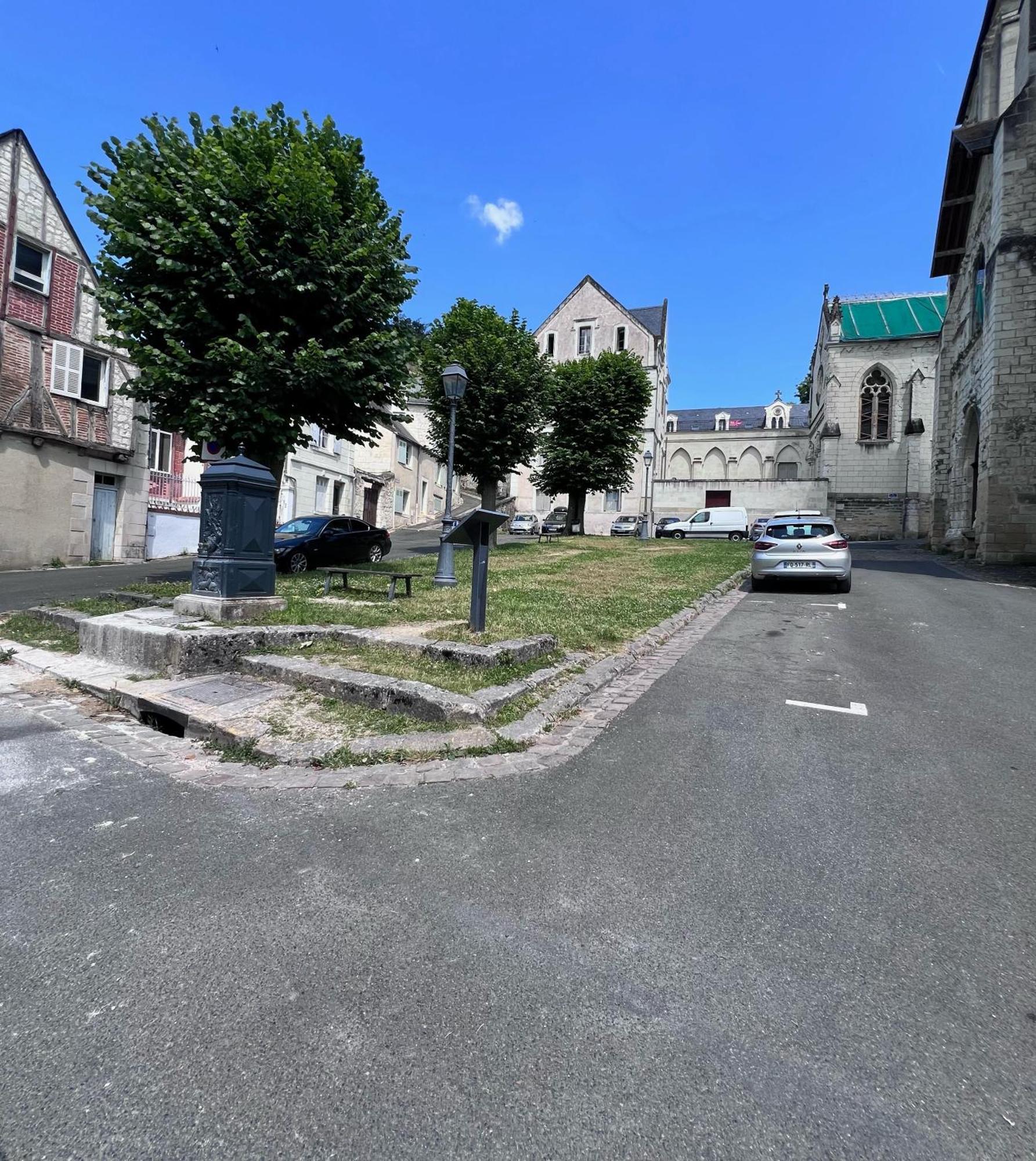 Le Badebec, Appt Dans Maison Typique Avec Jardin Prive Chinon Kültér fotó